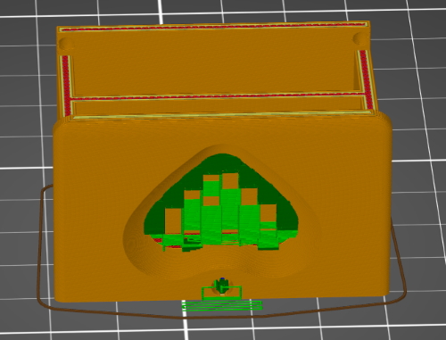 Cabinet print orientation