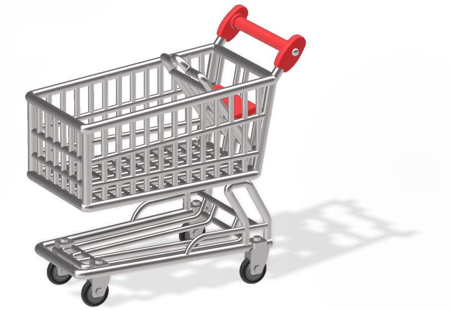 Grocery shopping cart