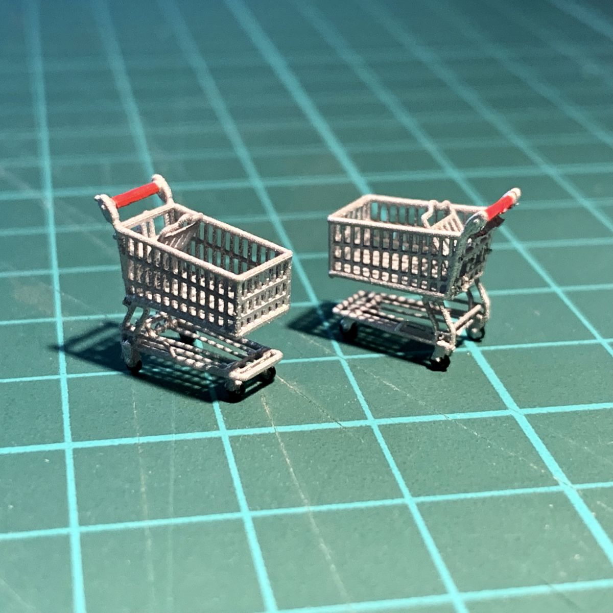 Shopping cart printed